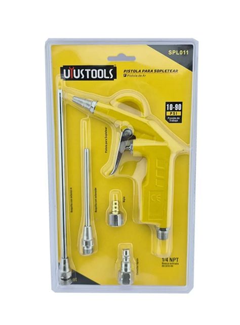 Pistola Para Sopletear 5 Piezas Uyustools Spl011-0