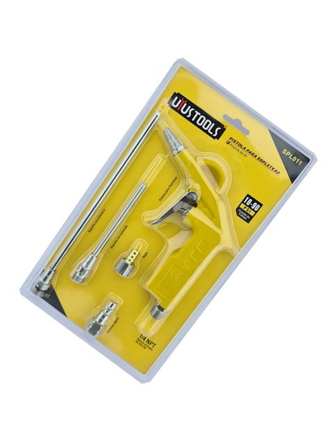Pistola Para Sopletear 5 Piezas Uyustools Spl011-2