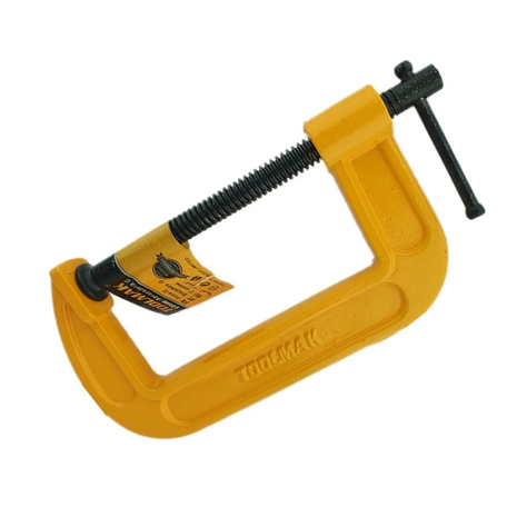 Pack 2 Prensa Tipo C 3 Pulgadas Toolmak-1