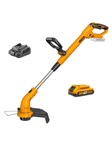 Orilladora Inalambrica 20v + Bat + Carg Ingco Cgtli20018-0