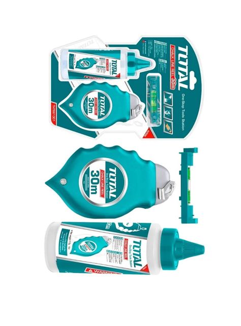 Juego Tizalineas 4 Oz Nivel Tiralineas 3 Pcs Total-2