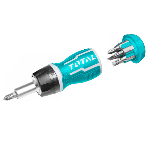 Destornillador Ratchet 8 En 1 Total Tacsds1726-0