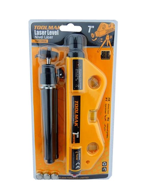 Mini Nivel Laser Con Tripode 7 Pulgadas Tmk19938-0