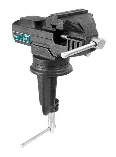 Tornillo De Banco Mesa Base Giratoria 60mm Total Tht6126-1