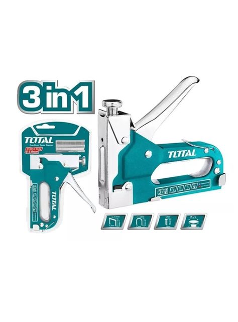 Grapadora Manual 3 En 1 1 (4-14mm) Total Tht31143-2