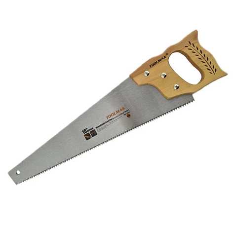 Serrucho Carpintero Mango Madera 18 Pulgadas Tmk-0