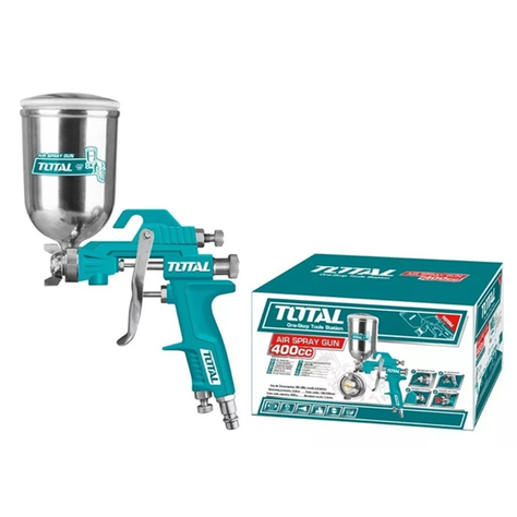 Pistola De Pintura 400cc De Aire 1.5mm Total Tat10402-0