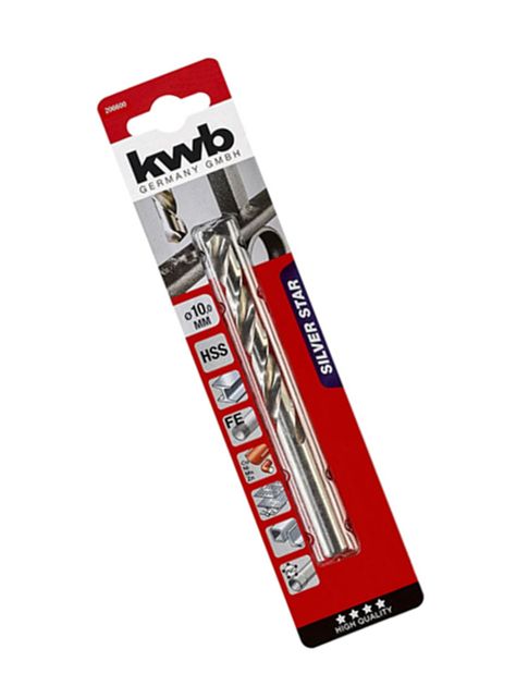 Broca Para Metal Hss 10.0mm Kwb 206600-1
