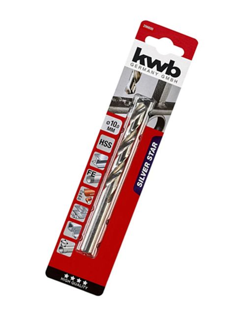 Broca Para Metal Hss 10.0mm Kwb 206600-2