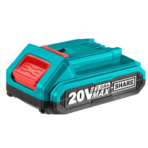 Sierra Circular 20v Bateria + Cargador Total-2