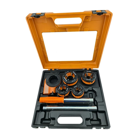 Set De Terrajas Manual Para Tubo 4 Piezas Mk0536-0