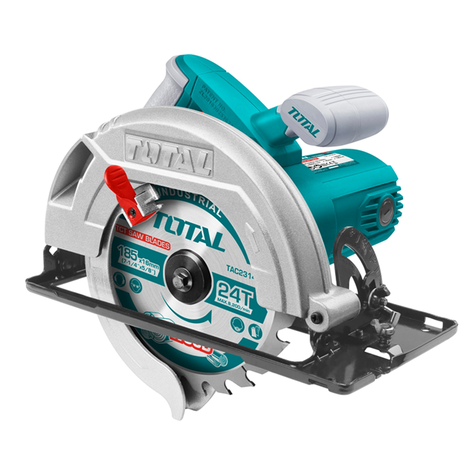 Sierra Circular 1400w 7 1/4 185mm Total Ts1141856-0