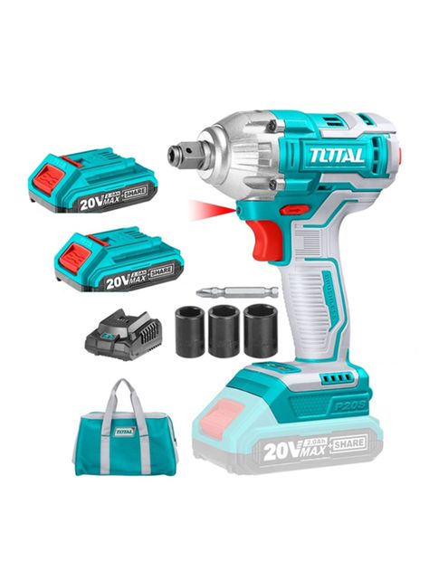 Taladro Pistola Llave Impacto Y Atornillador 20v-0