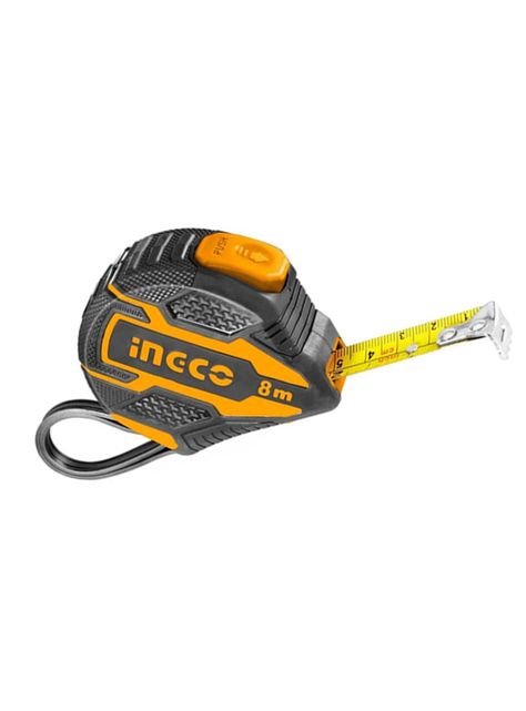 Cinta Huincha De Medir Metrica De Acero 8m Ingco Hsmt08825-2