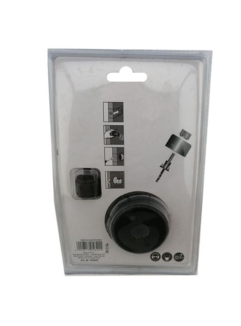 Kit Broca Sierra Copa Chapa Instalación Cerradura 3 Pcs Kwb-2