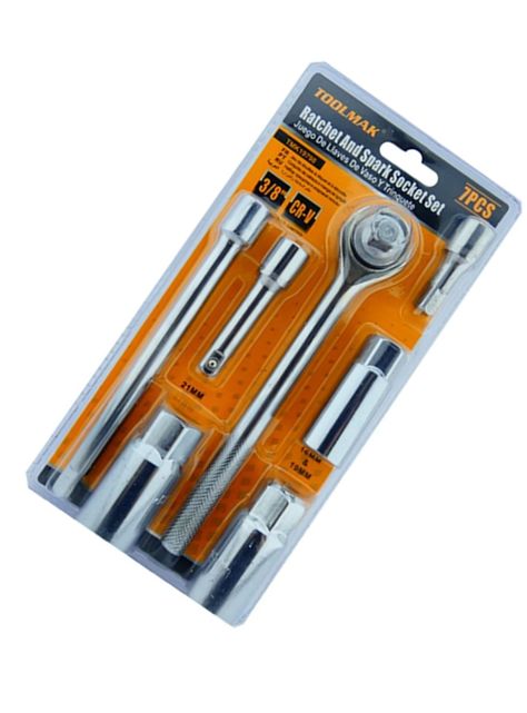 Set Juego Dados Chicharra 3/8 7 Piezas Tmk19798-2