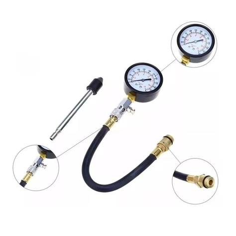 Compresimetro Automotriz Bencinero Gasolina-2