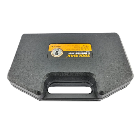 Sierra Copa Bi-metal 9 Piezas Toolmak Tmk19650-2