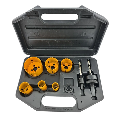 Sierra Copa Bi-metal 9 Piezas Toolmak Tmk19650-0