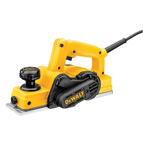 Cepillo Electrico Carpintero 550w Dewalt D26676-b2-0