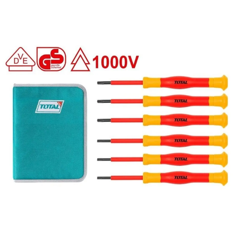 Destornilladores De Precision Aislados 6 Pcs Total-1
