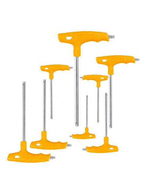 Set Juego Llaves Allen Torx C/mango T 8 Pcs Ingco Hhkt80838-2