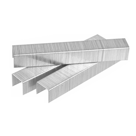 Grapas Corchetes 4x0.55mm P/ Herramienta Amarra Plantas Total-0