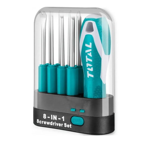 Destornilladores Punta Intercambiable 9 Pcs Total-0