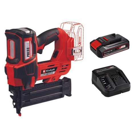 Pistola Clavadora Fixetto 18/50 N 18v Bat+ Cargador Einhell-0