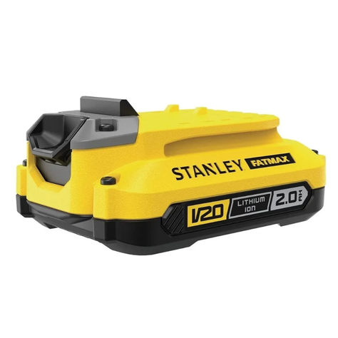 Batería Litio-ion 20v 2ah Stanley Sb202-b2-0