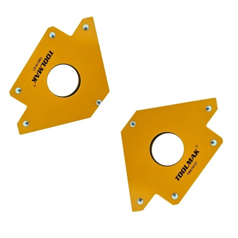 Pack 2 Escuadras Magnéticas 75 Lbs 5 Pulgadas Tmk-0