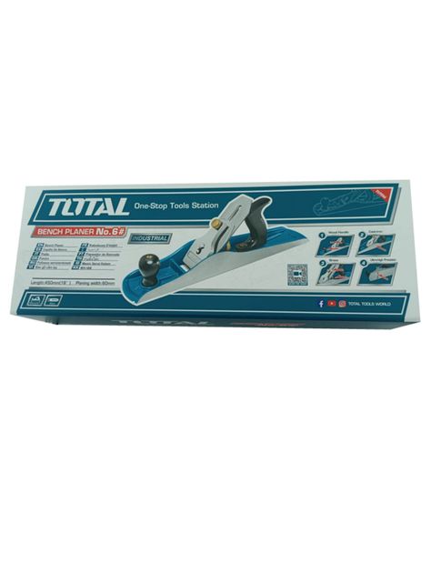 Cepillo Carpintero Manual Para Madera N° 6 Total Thtp0206-1