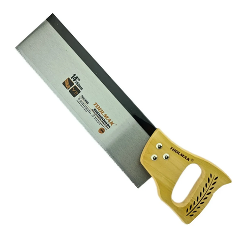 Serrucho Sierra Costilla C/ Mango Madera 350mm Tmk-0