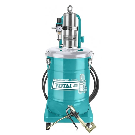 Engrasadora Grasera Neumatica 45l Total Tht118452-0