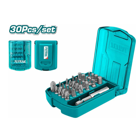30 Puntas Atornillardor Imantado Magnetico Total-1