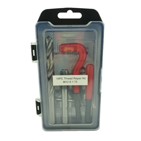 Kit De Reparacion De Hilo M12 X 1.75 15 Piezas-1