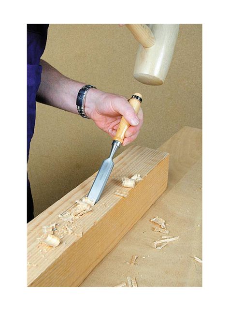 Kit Set Juego De Cinceles Formon Madera 4 Piezas Kwb 455400-2