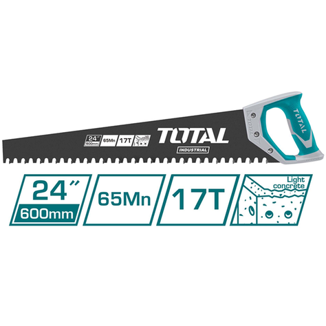 Serrucho P/ Concreto 24 Pulgadas Total Thtlcs1241-1