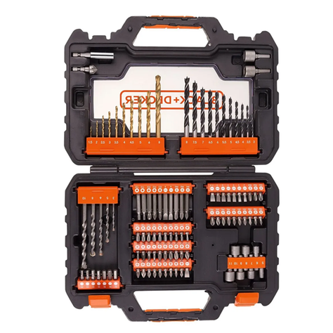 Puntas Y Brocas P/ Atornillar Taladrar 104 Pcs B+D-1