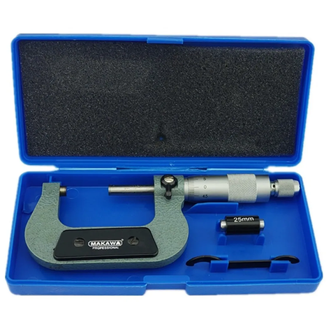 Micrometro Exterior 25 - 50 Mm 0.01 Mm Mk0039-0