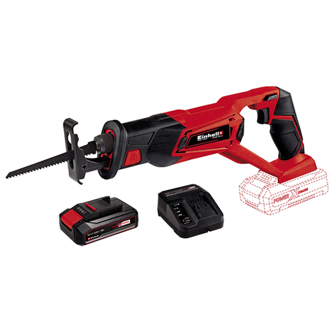 Sierra Sable 18v Bat+ Cargador Einhell 4326300-0