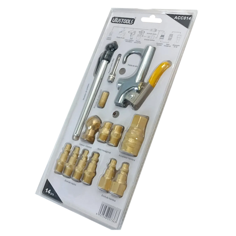 Kit Accesorios Para Compresor 14 Piezas Uyustools-1
