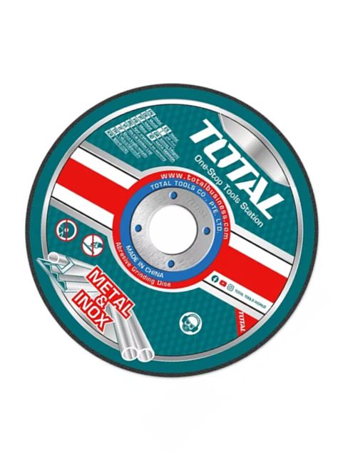 Disco Corte Metal Acero Inox 125mm 10 Unds Total-2