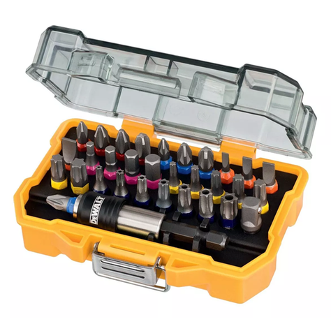 Juego Puntas P/ Destornillador 32 Piezas Dewalt Dt7969-qz-0