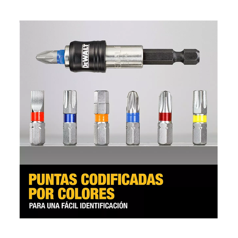 Juego Puntas P/ Destornillador 32 Piezas Dewalt Dt7969-qz-1