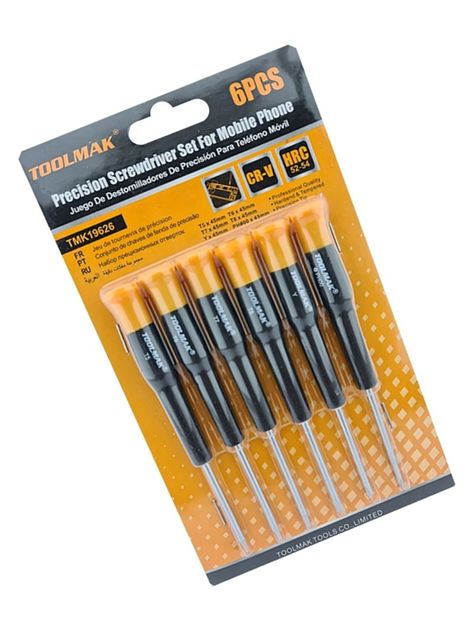 Destornilladores Para Celular 6 Piezas Tmk19626-1