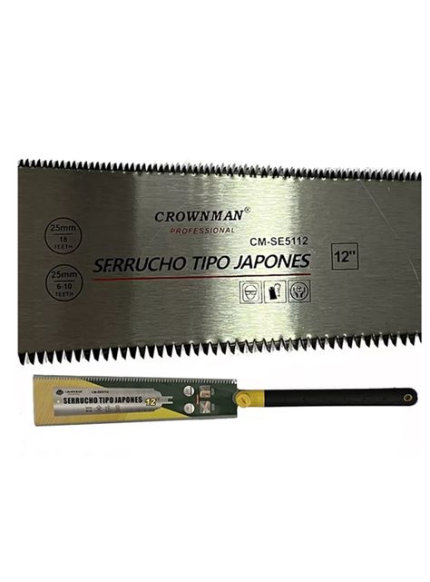 Sierra Serrucho Japonés 12 Pulgadas 6-10/18t Carpinteria-2