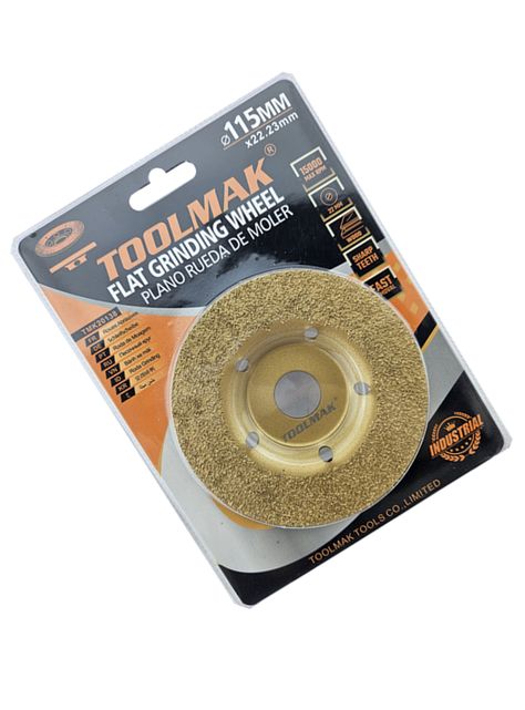 Disco Para Pulir Y Desbaste De Madera 115mm Plano Tmk20138  -1
