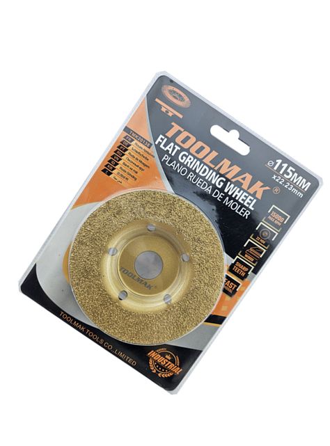 Disco Para Pulir Y Desbaste De Madera 115mm Plano Tmk20138  -2