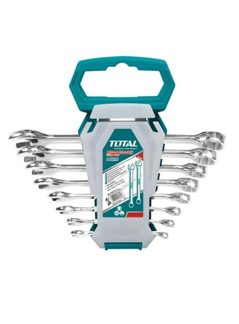 Llaves Punta Corona 6-19mm 8 Pcs Total Tht102286-1-0